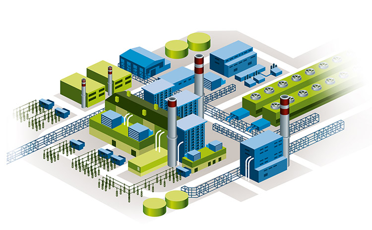 Bilfinger Industrien, Energie & Versorgung, Gaskraftwerk Bilfinger Industrien, Energie & Versorgung, Gaskraftwerk