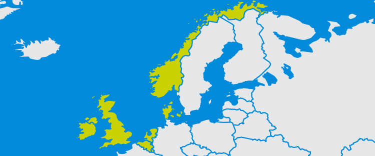 Nordwesteuropa Nordwesteuropa