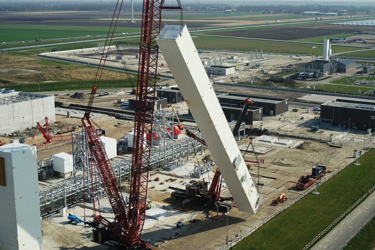 Construction of Gasunie's Zuidbroek I project