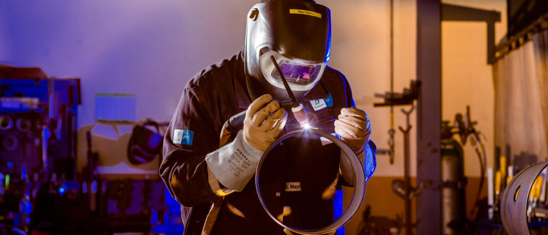 Flare Stack Welding
