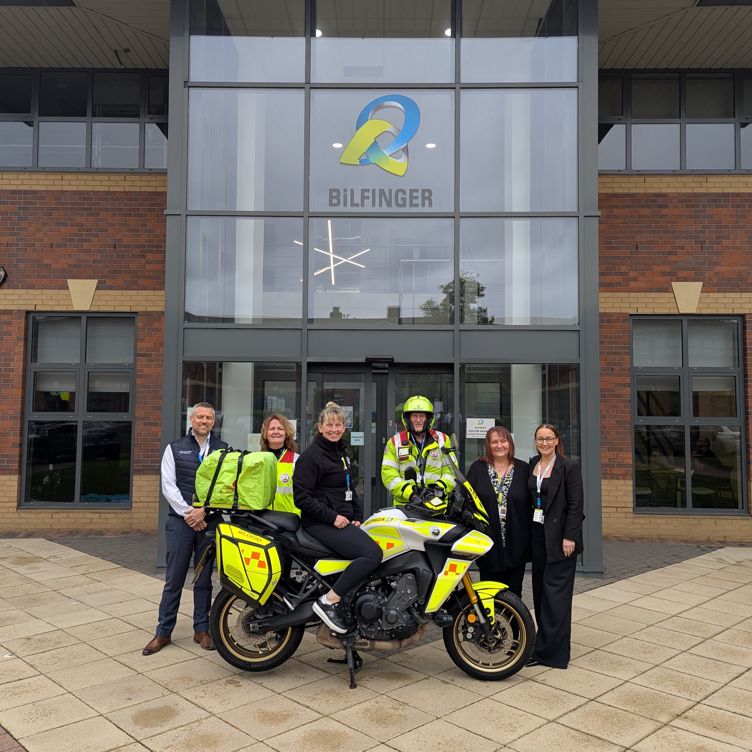 Blood Bikes Bilfinger UK