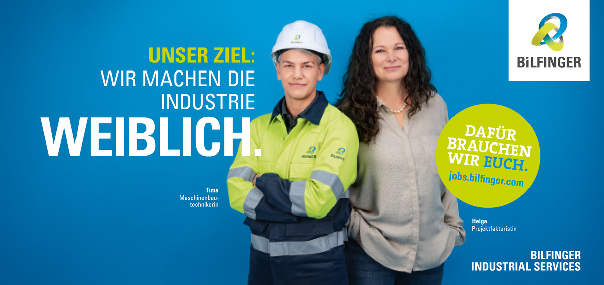 [Translate to Deutsch:] Wir machen die Industrie weiblich