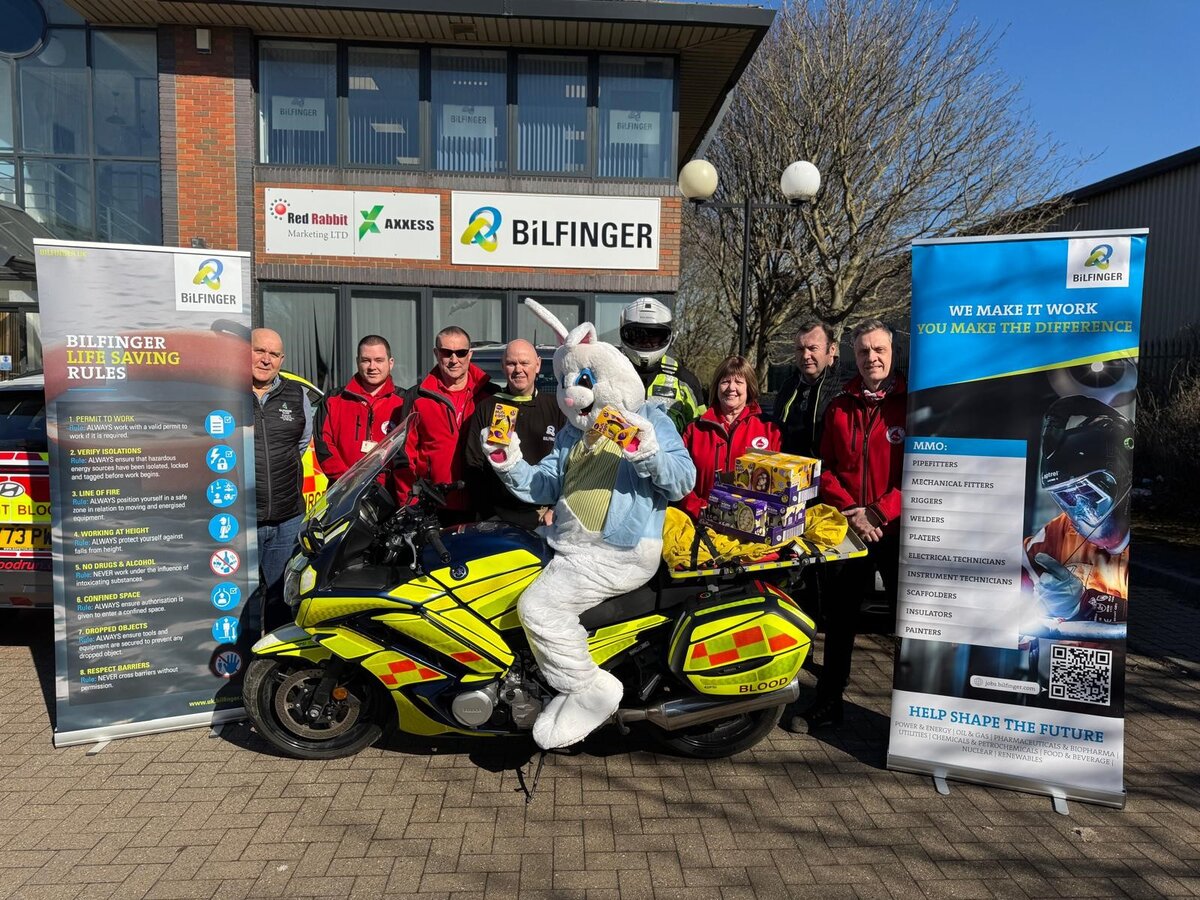 Easter eggs Bilfinger UK
