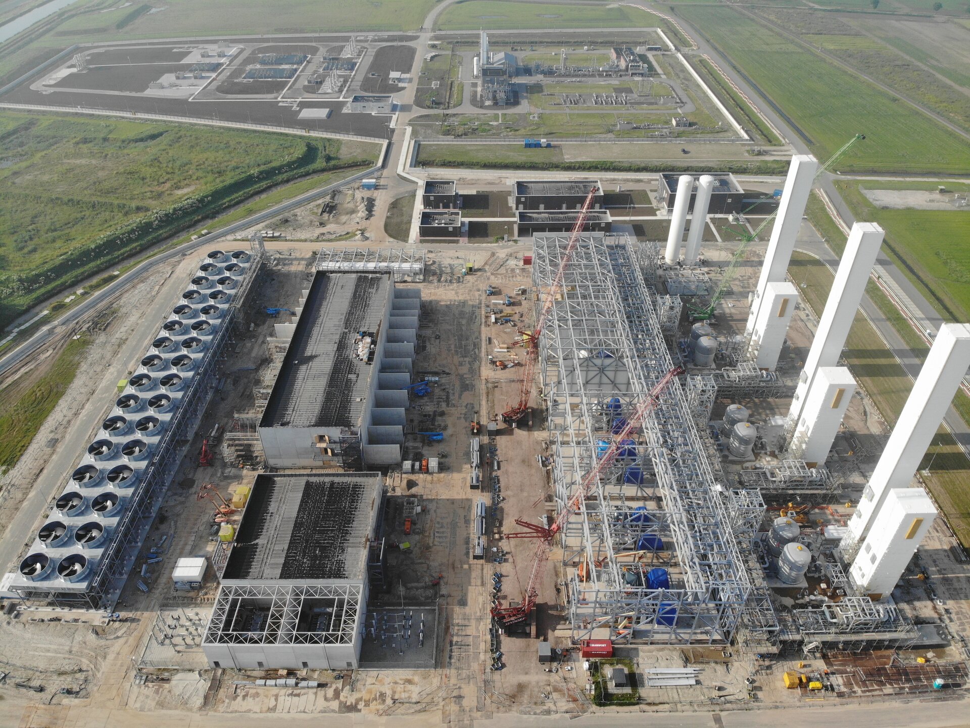 Construction of Gasunie's Zuidbroek I project